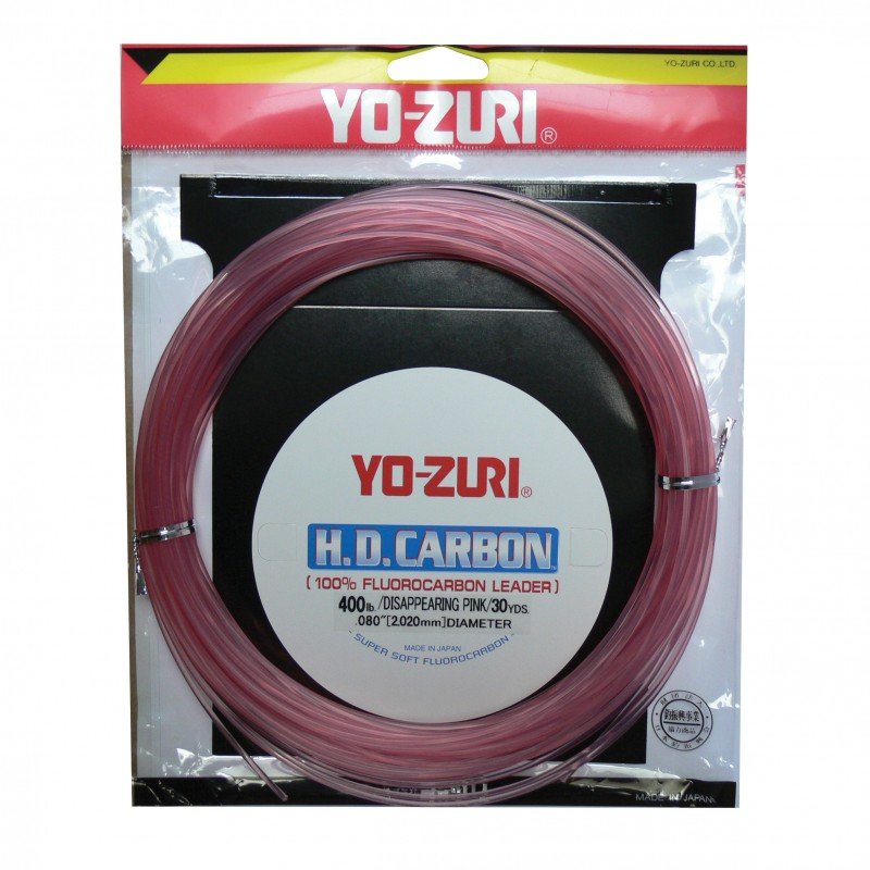 Yo-Zuri Fluorocarbon HD Carbon 27m Pink - 200lb 1.55mm