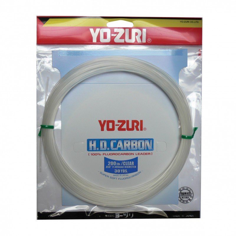Yo-Zuri Fluorocarbon HD Carbon 27m Natural - 100lb 0.95mm